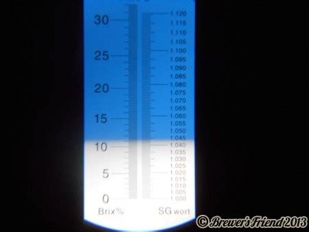 how to use a refractometer brewing|brewing f factor chart.